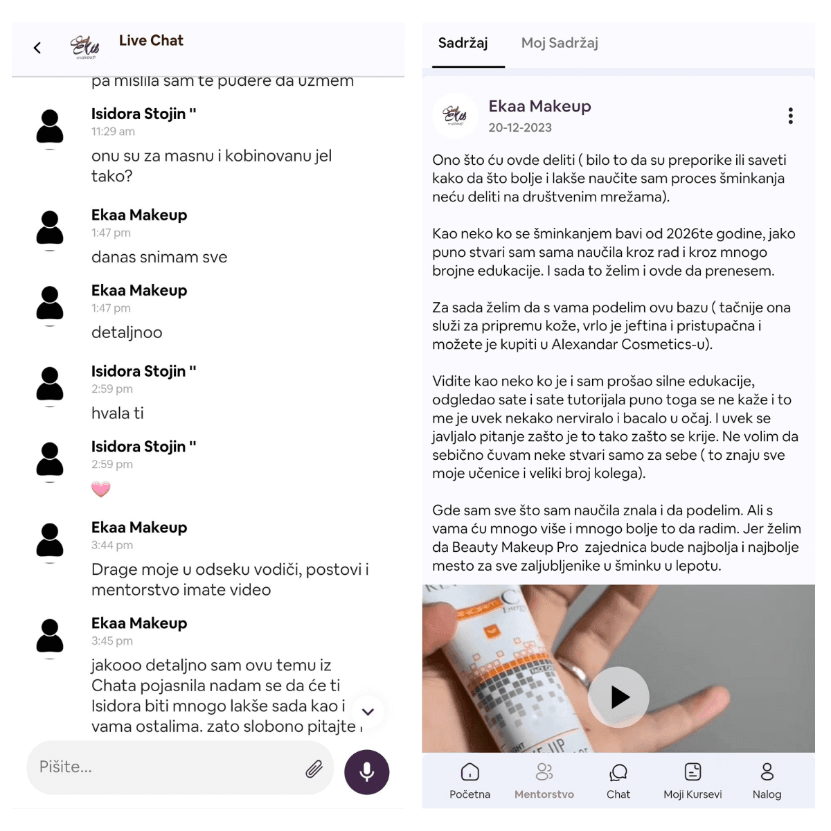 App - Chat And Feed Example