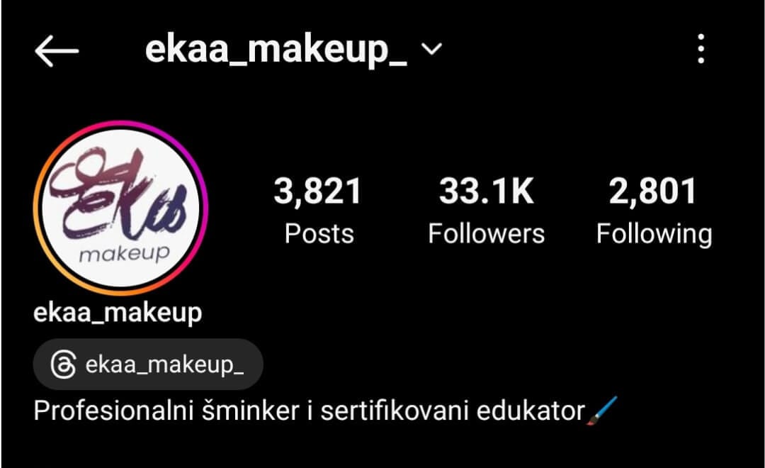 Ekaa Makeup Profile Showcase