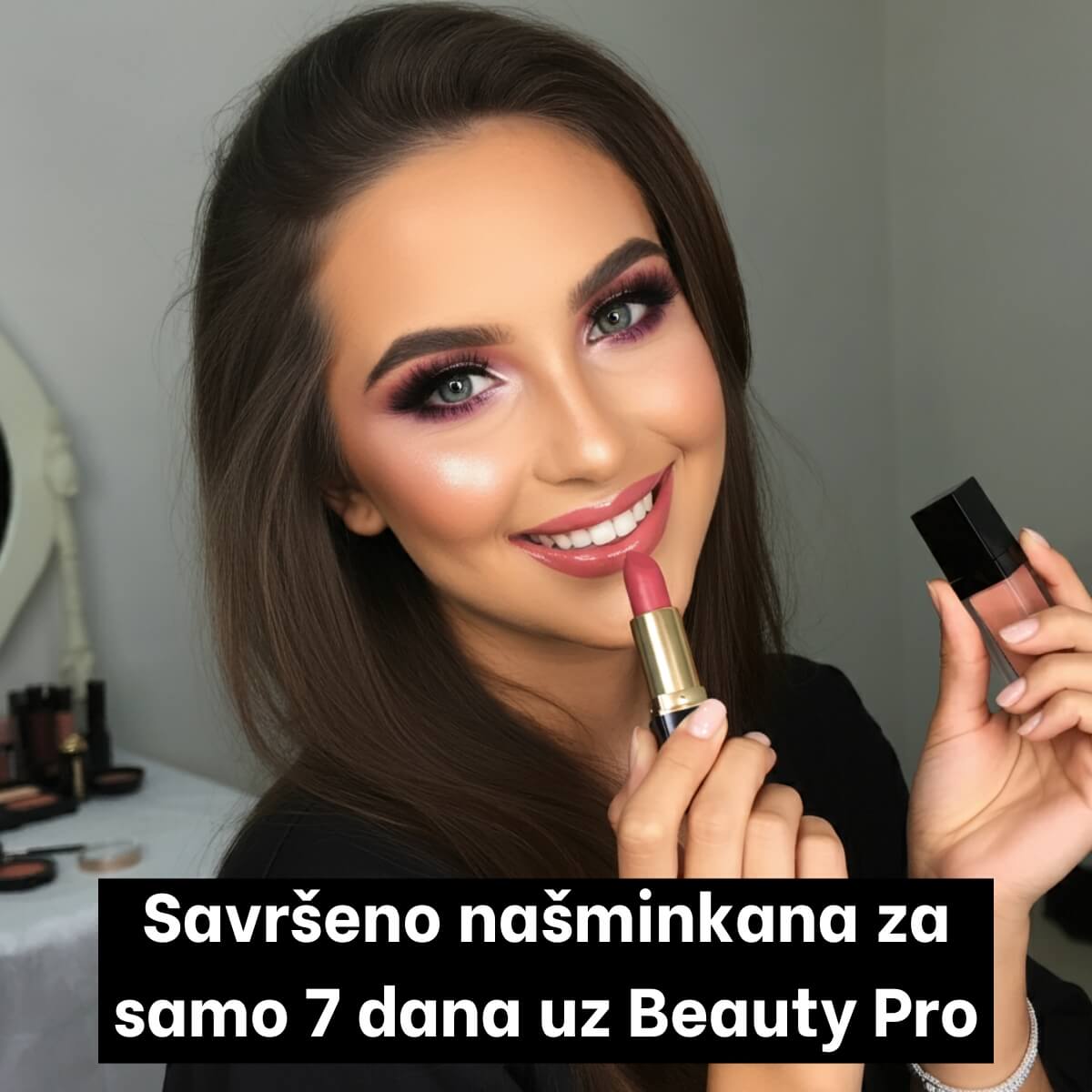 13 - Woman who now does her makeup with confidence - 1