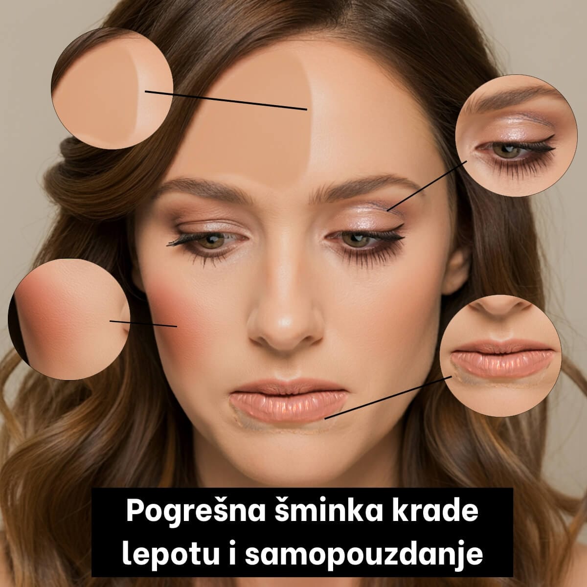 3 – At first perfect makeup but has flaws – Younger Women 3 - At first perfect makeup but has flaws - Younger Women