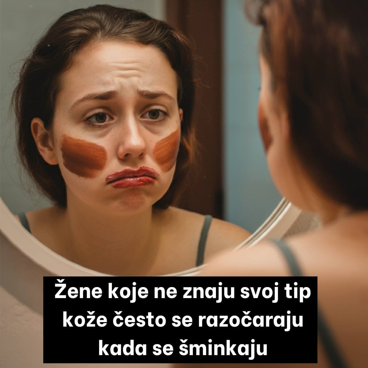 4 - Smeared Makeup
